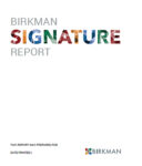Birkman Signature Report